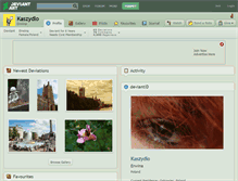 Tablet Screenshot of kaszydlo.deviantart.com