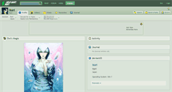 Desktop Screenshot of itori.deviantart.com