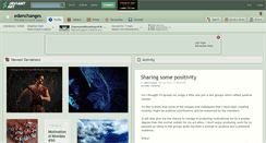 Desktop Screenshot of edenchanges.deviantart.com