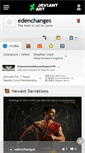 Mobile Screenshot of edenchanges.deviantart.com
