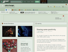 Tablet Screenshot of edenchanges.deviantart.com