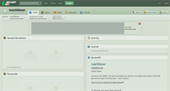 Desktop Screenshot of hole50timer.deviantart.com