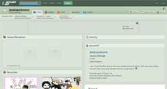Desktop Screenshot of jessicaunknown.deviantart.com