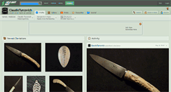 Desktop Screenshot of claudioturcovich.deviantart.com