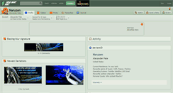 Desktop Screenshot of naruzen.deviantart.com