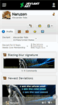 Mobile Screenshot of naruzen.deviantart.com