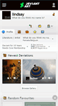 Mobile Screenshot of lindsay.deviantart.com