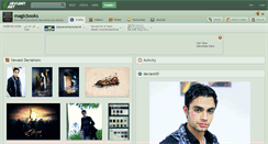 Desktop Screenshot of magicbooks.deviantart.com
