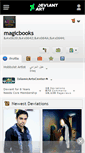 Mobile Screenshot of magicbooks.deviantart.com