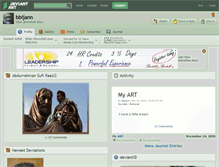 Tablet Screenshot of bbijann.deviantart.com