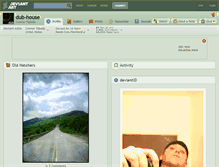 Tablet Screenshot of dub-house.deviantart.com