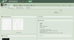 Desktop Screenshot of odaz.deviantart.com