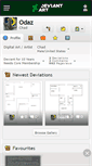 Mobile Screenshot of odaz.deviantart.com