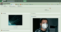Desktop Screenshot of drainth3bl00d.deviantart.com