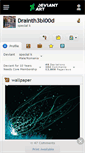 Mobile Screenshot of drainth3bl00d.deviantart.com