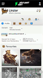 Mobile Screenshot of linzlor.deviantart.com