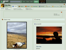Tablet Screenshot of edu-edu.deviantart.com