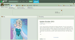 Desktop Screenshot of animejei.deviantart.com