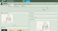 Desktop Screenshot of andersln.deviantart.com