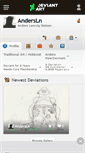 Mobile Screenshot of andersln.deviantart.com