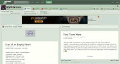 Desktop Screenshot of bright-darkness-.deviantart.com
