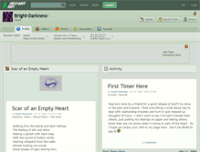 Tablet Screenshot of bright-darkness-.deviantart.com