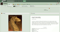 Desktop Screenshot of irinthony.deviantart.com