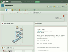 Tablet Screenshot of jedipherous.deviantart.com