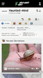 Mobile Screenshot of haunted--mind.deviantart.com