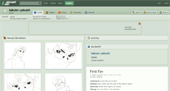 Desktop Screenshot of kabuto--yakushi.deviantart.com
