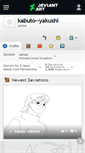 Mobile Screenshot of kabuto--yakushi.deviantart.com