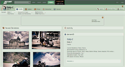 Desktop Screenshot of eddy-c.deviantart.com