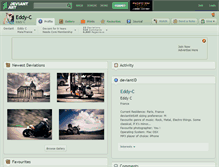 Tablet Screenshot of eddy-c.deviantart.com