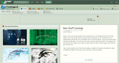 Desktop Screenshot of fyredragon5.deviantart.com