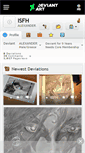 Mobile Screenshot of isfh.deviantart.com