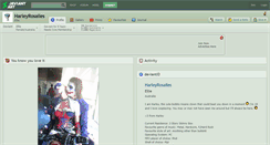 Desktop Screenshot of harleyrosailes.deviantart.com