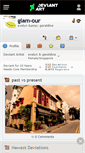 Mobile Screenshot of glam-our.deviantart.com