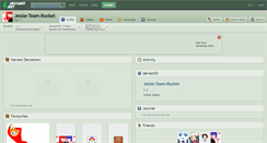 Desktop Screenshot of jessie-team-rocket.deviantart.com