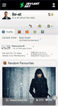 Mobile Screenshot of be-at.deviantart.com