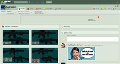 Desktop Screenshot of hughesdm.deviantart.com