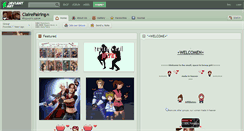 Desktop Screenshot of clairepairing.deviantart.com