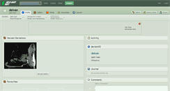 Desktop Screenshot of deivan.deviantart.com