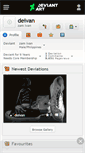 Mobile Screenshot of deivan.deviantart.com