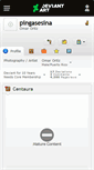 Mobile Screenshot of pingasesina.deviantart.com