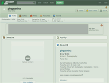 Tablet Screenshot of pingasesina.deviantart.com