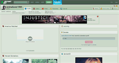 Desktop Screenshot of animalluver1985.deviantart.com
