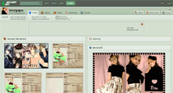 Desktop Screenshot of bourgogne.deviantart.com