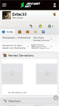 Mobile Screenshot of extac33.deviantart.com