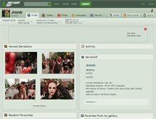 Tablet Screenshot of jrmntr.deviantart.com