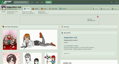 Desktop Screenshot of meganekko-club.deviantart.com